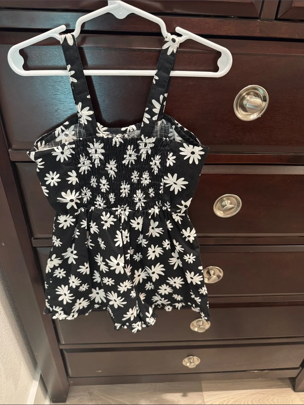 Cotton On Black & White Daisy Romper